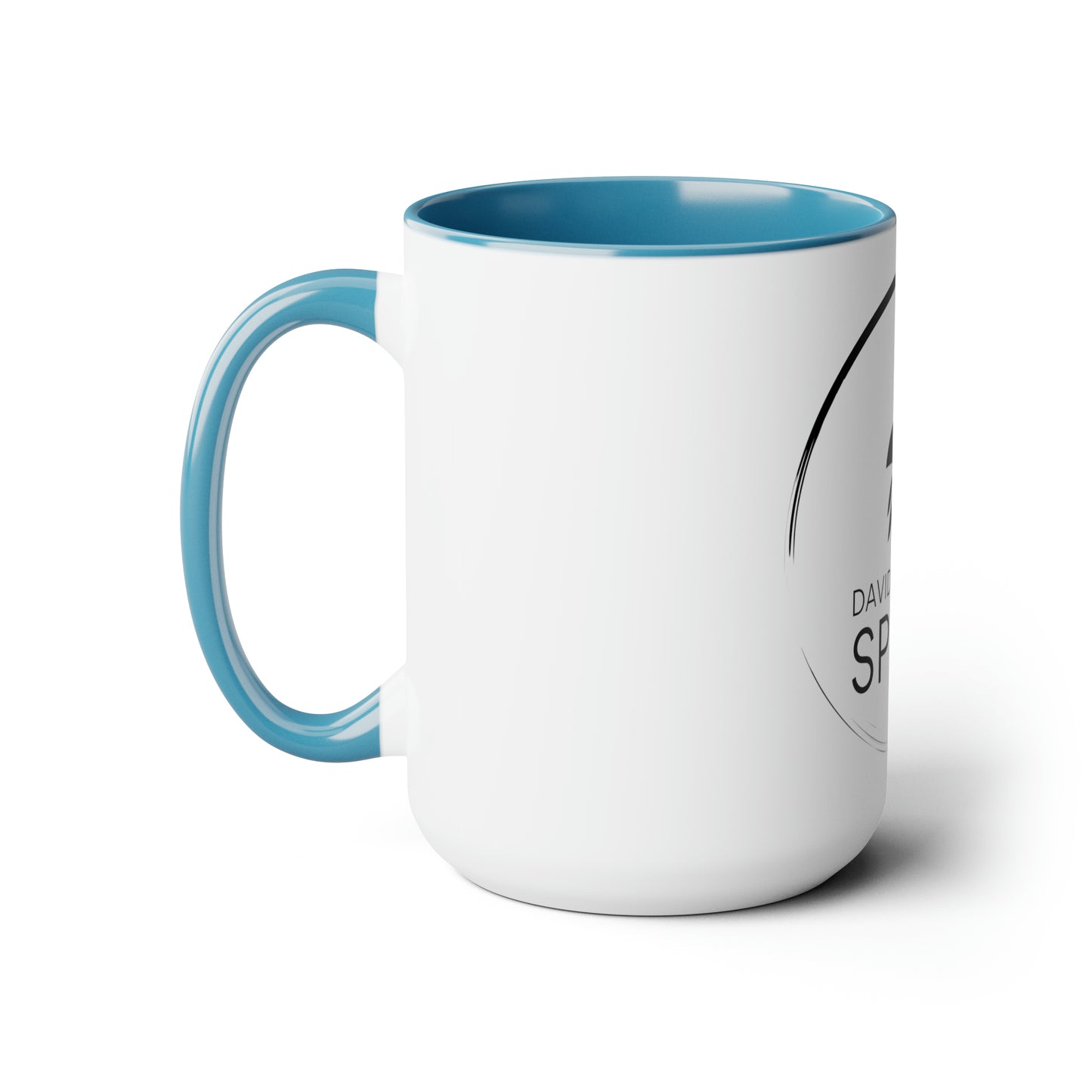 Two-Tone Coffee Mugs, 15oz