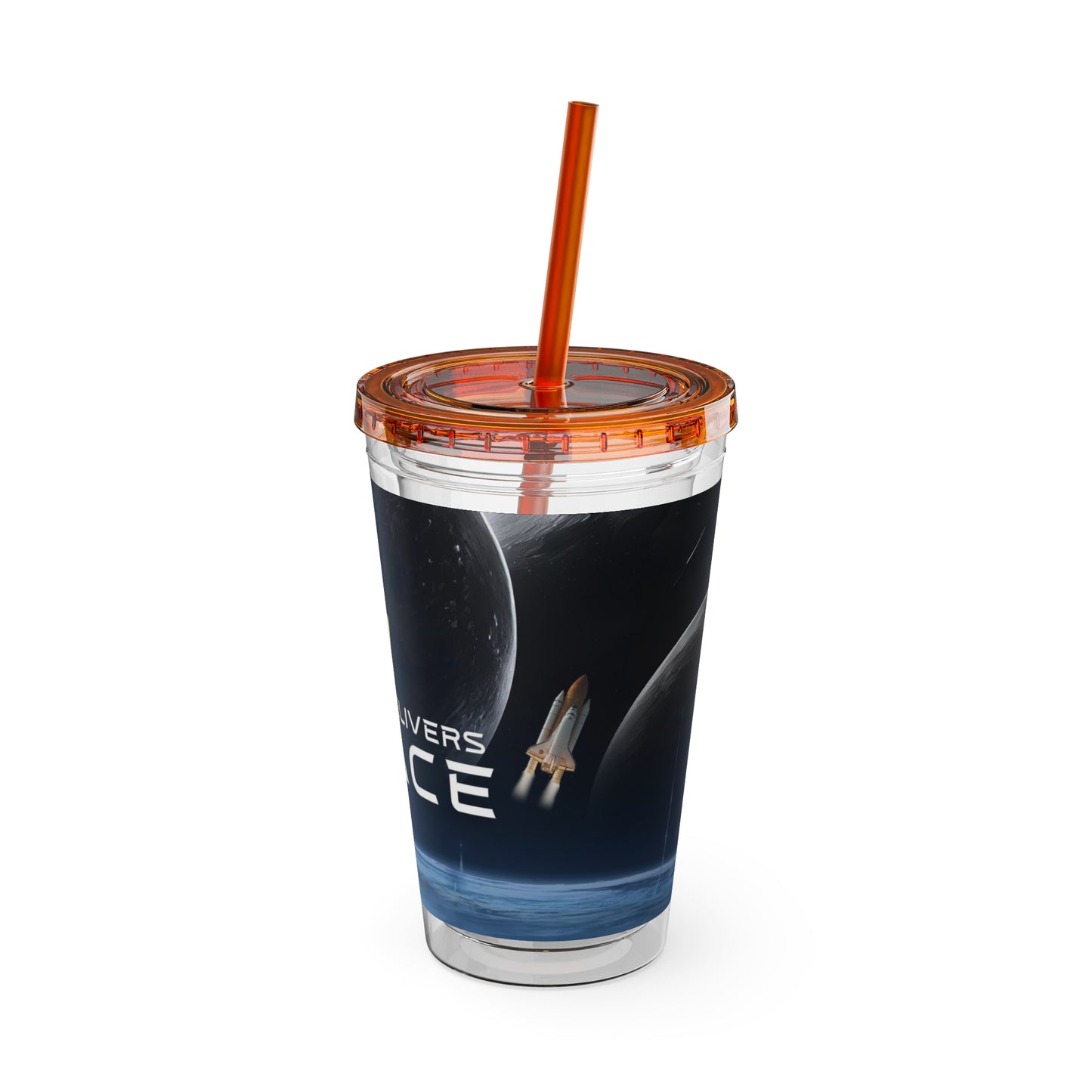 Sunsplash Tumbler with Straw, 16oz