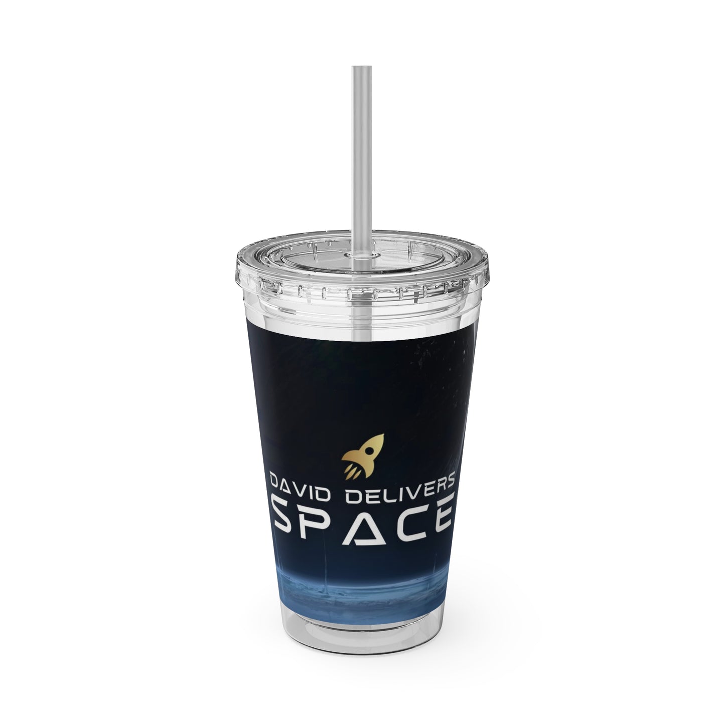 Sunsplash Tumbler with Straw, 16oz