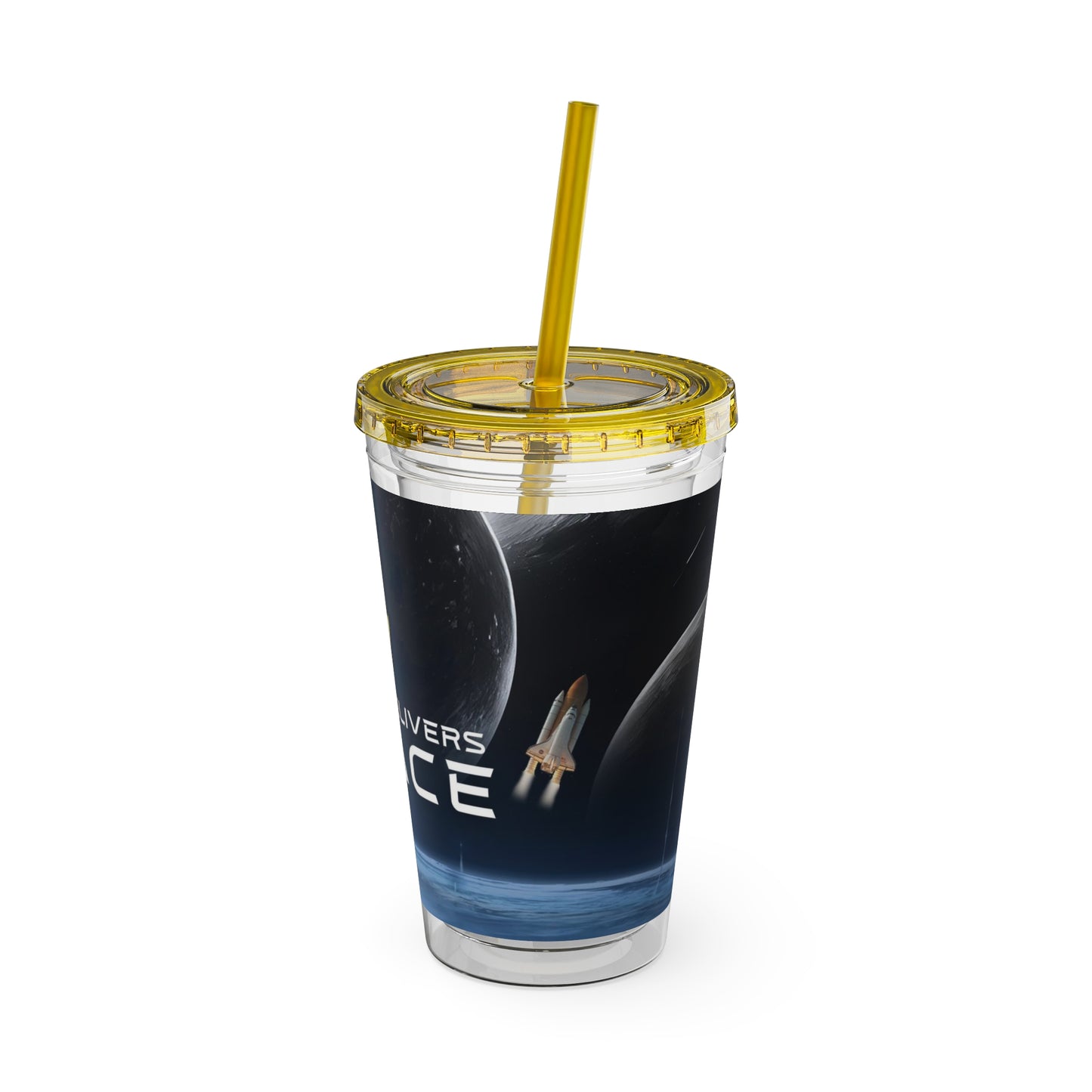 Sunsplash Tumbler with Straw, 16oz