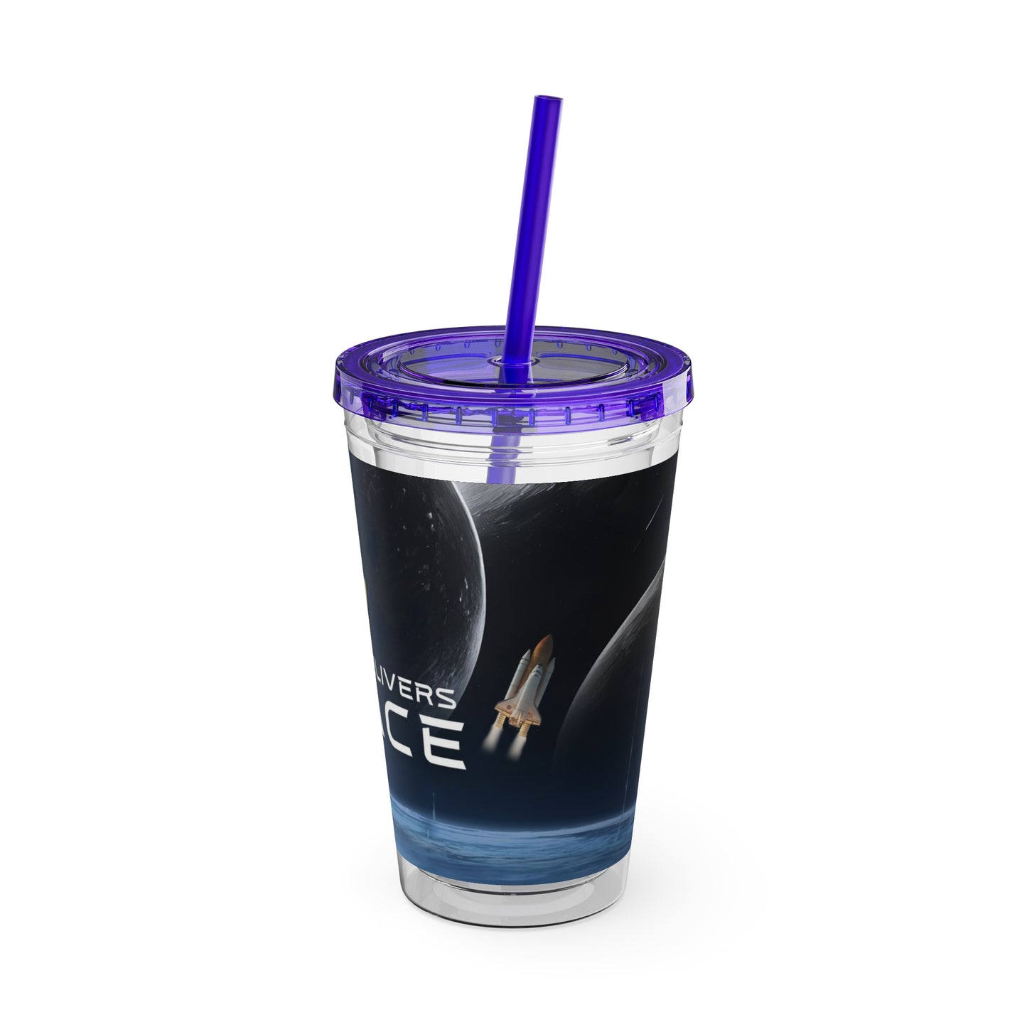 Sunsplash Tumbler with Straw, 16oz