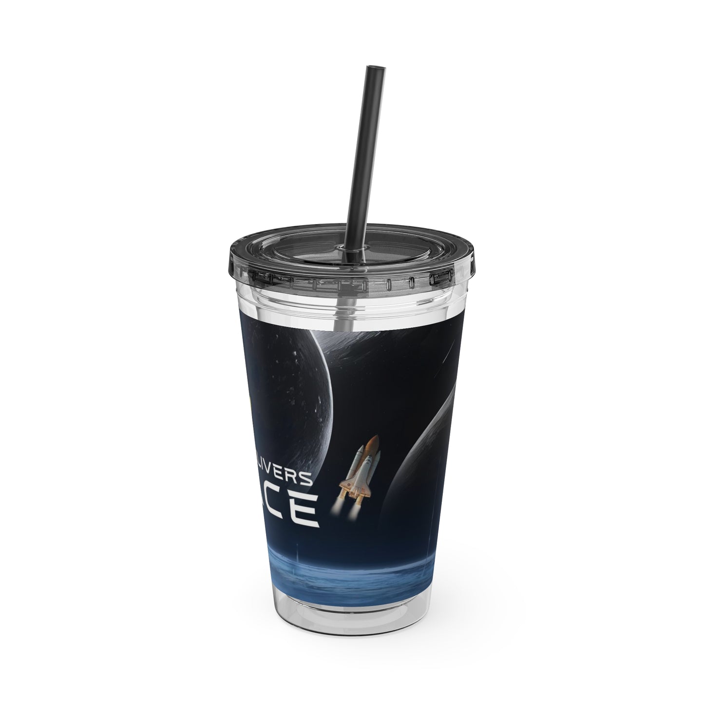 Sunsplash Tumbler with Straw, 16oz