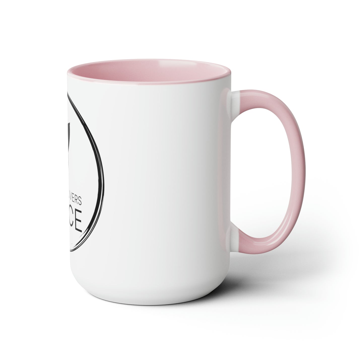 Two-Tone Coffee Mugs, 15oz