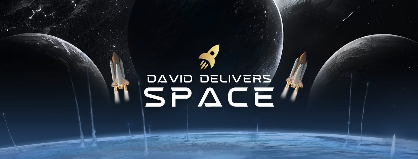 David Delivers Space Shop Gift Card.